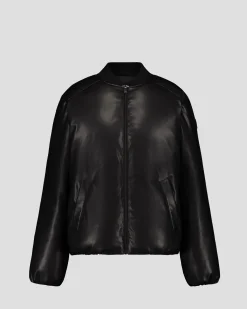 Doudoune courte esprit bomber Noir Celeste