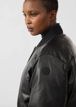 Doudoune courte esprit bomber Noir Celeste
