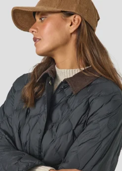Doudoune courte oversize Noir Edna