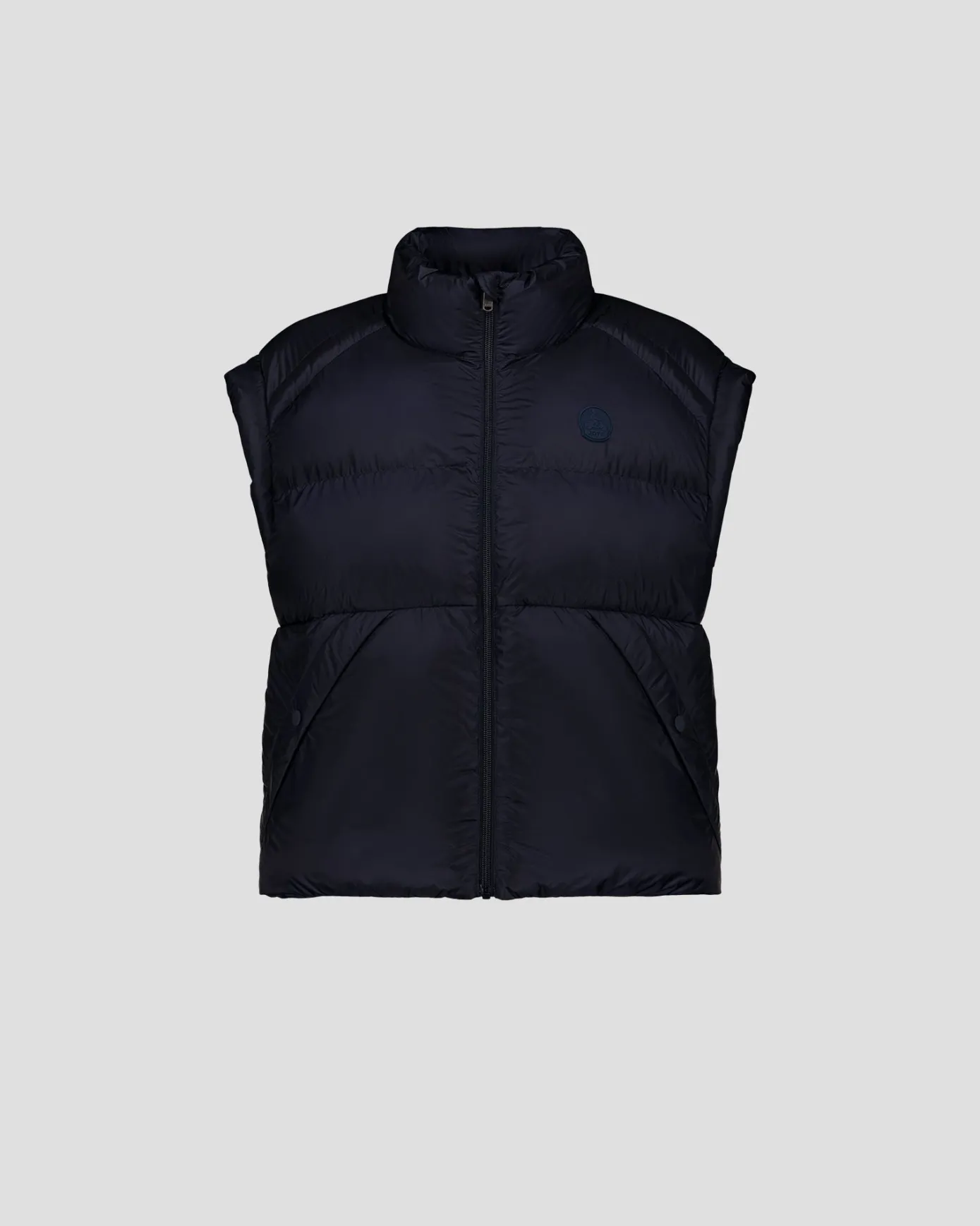 Doudoune courte oversize sans manches Marine Lyna