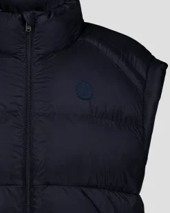 Doudoune courte oversize sans manches Marine Lyna