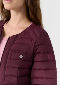 Doudoune de tailleur Cerise noire Ingrid