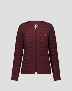 Doudoune de tailleur Cerise noire Ingrid