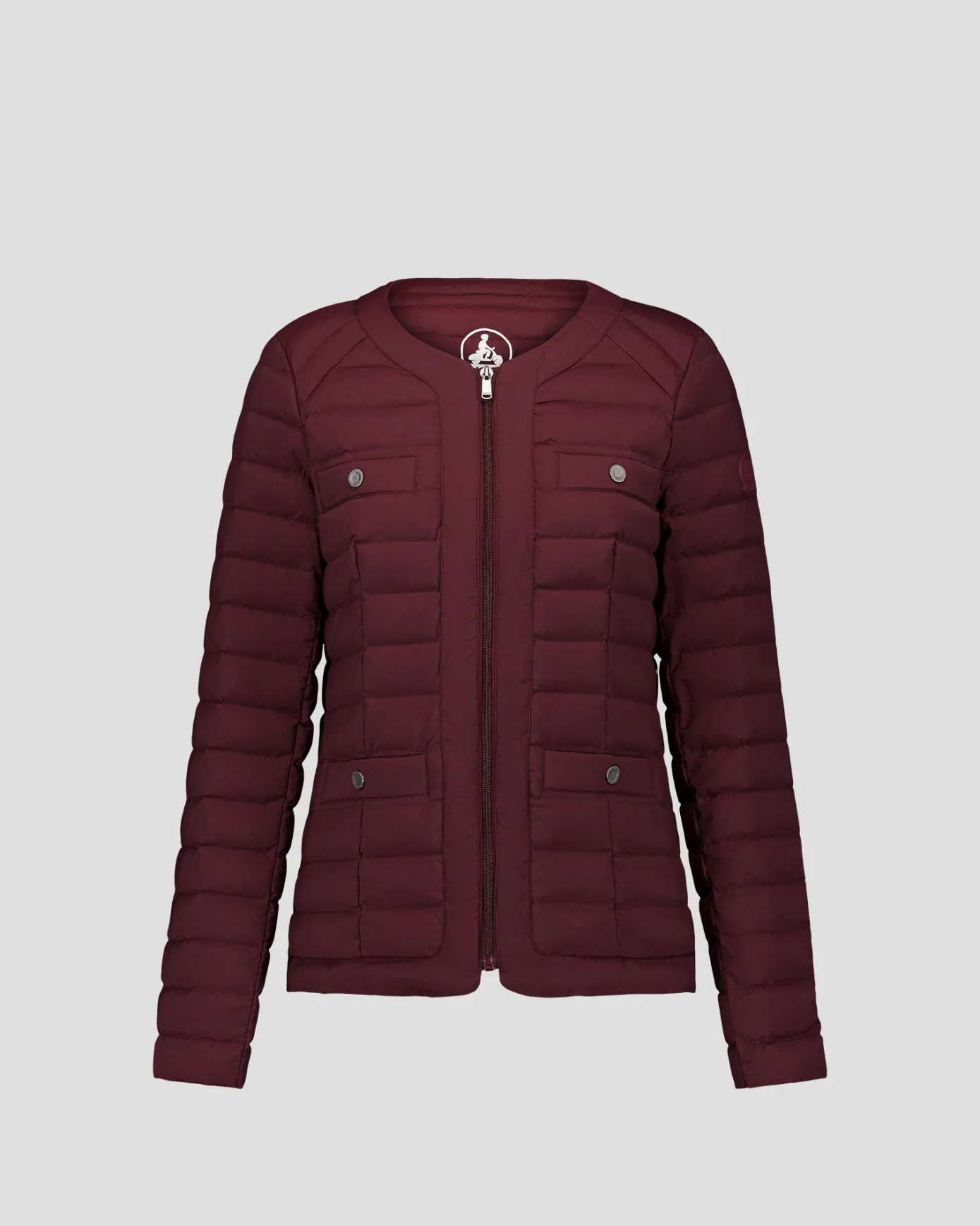 Doudoune de tailleur Cerise noire Ingrid