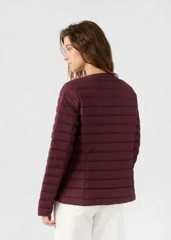 Doudoune de tailleur Cerise noire Ingrid