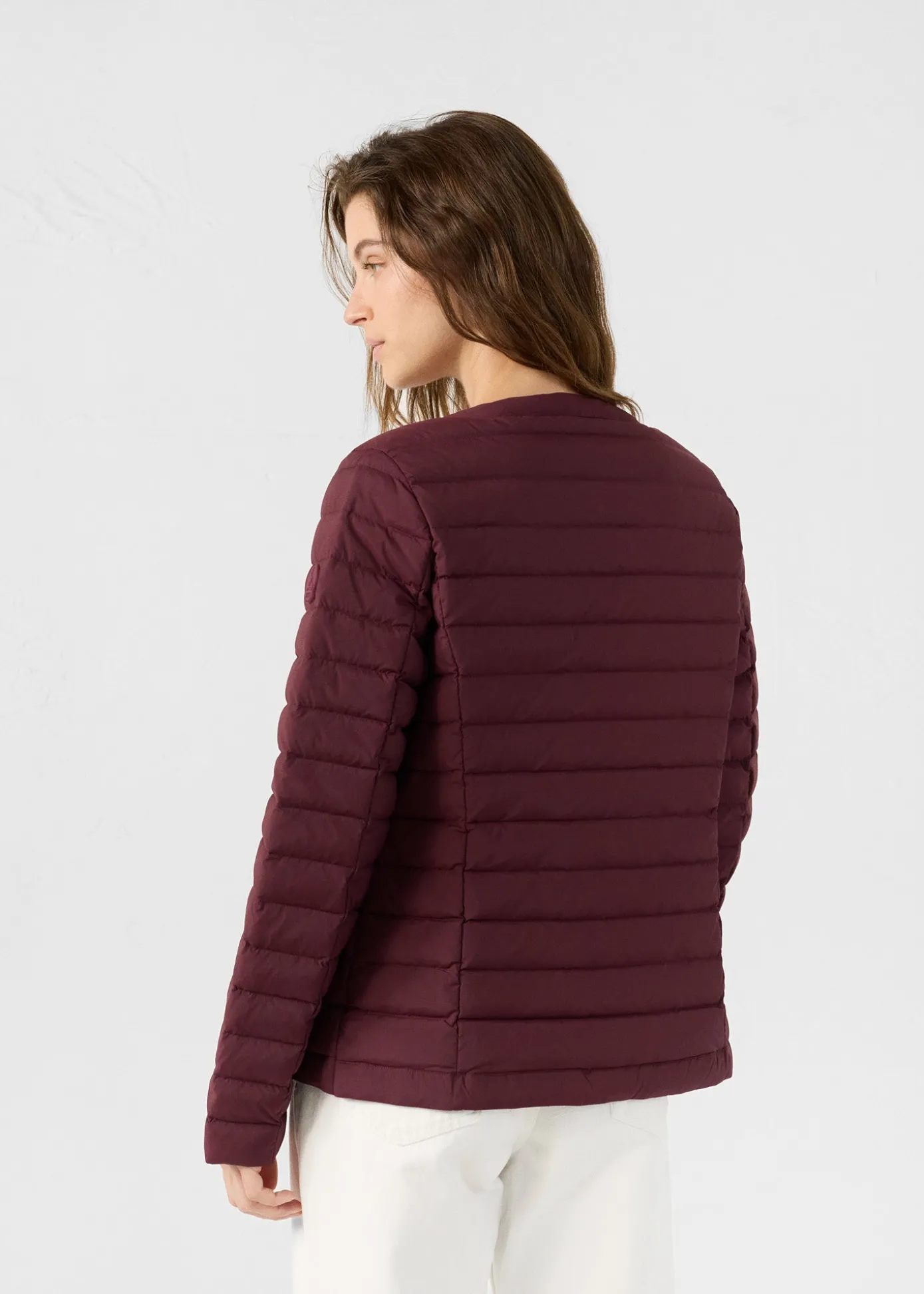 Doudoune de tailleur Cerise noire Ingrid