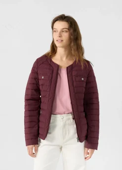 Doudoune de tailleur Cerise noire Ingrid
