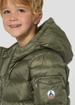 Doudoune enfant à capuche Grand Froid Army Kazan