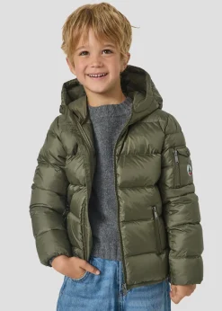 Doudoune enfant à capuche Grand Froid Army Kazan