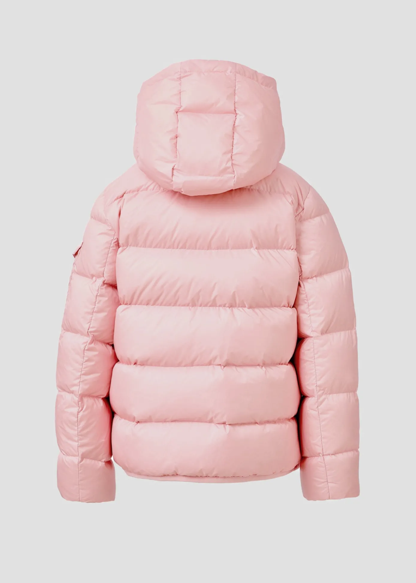Doudoune enfant à capuche Grand Froid Pétale doux Kazan