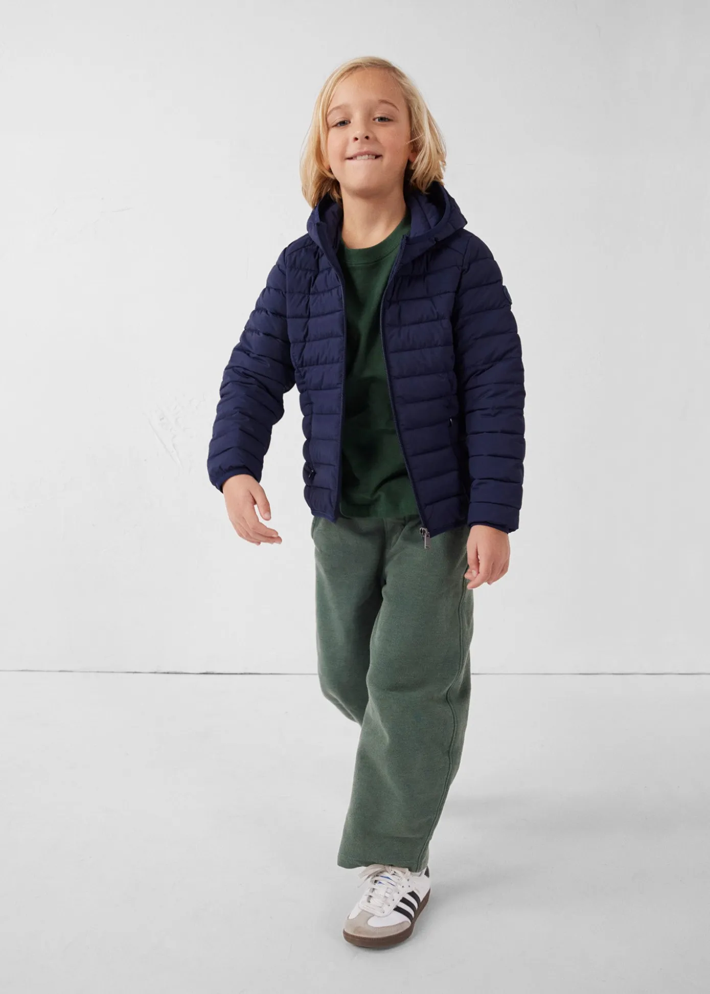 Doudoune enfant légère stretch Marine Willo
