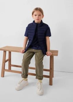 Doudoune enfant sans manches stretch Marine Soan