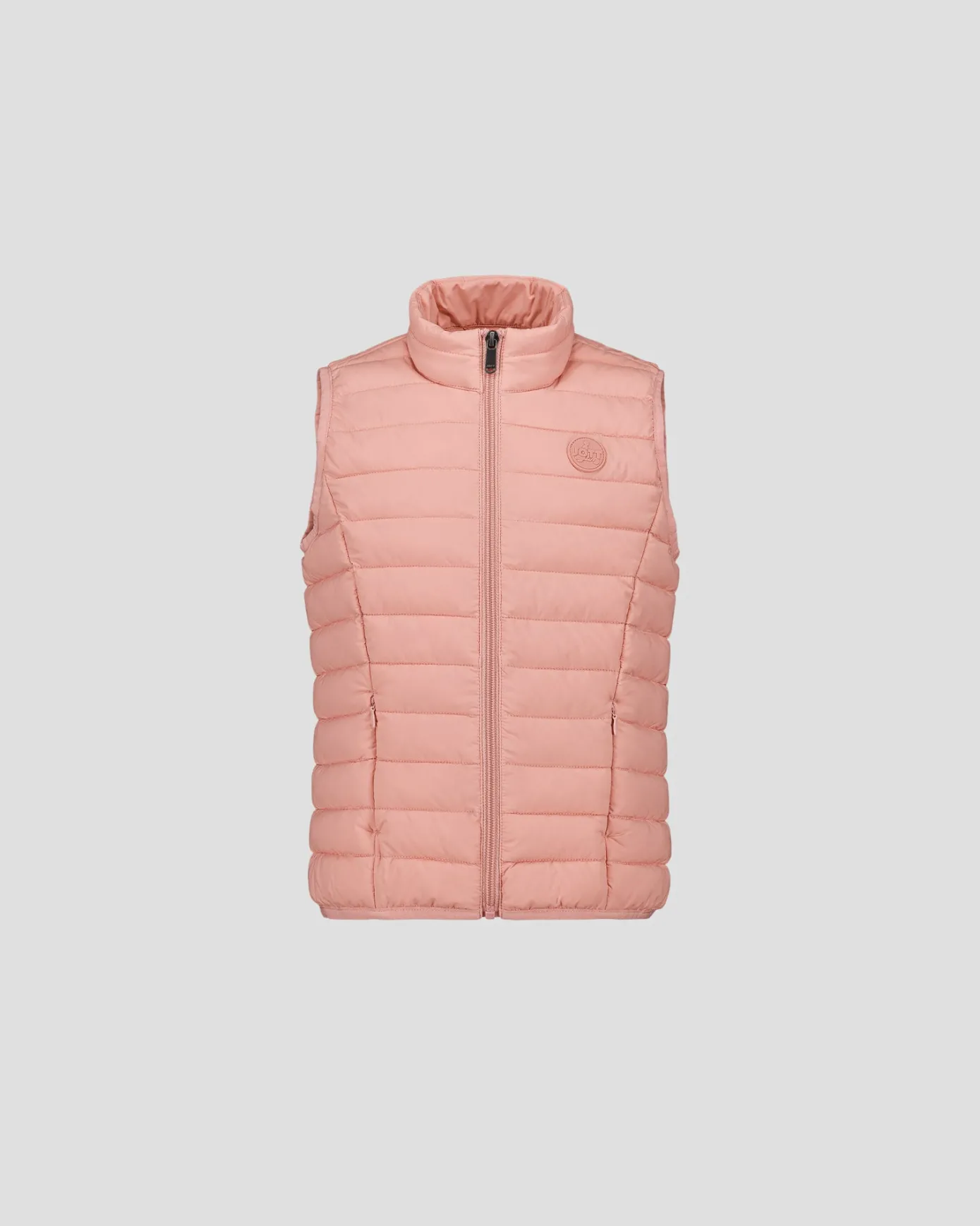 Doudoune enfant sans manches stretch Sable rose Soan