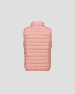 Doudoune enfant sans manches stretch Sable rose Soan