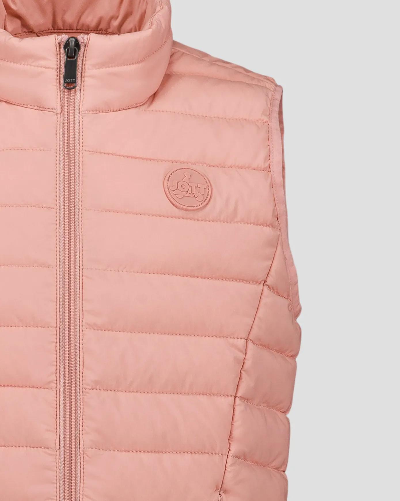 Doudoune enfant sans manches stretch Sable rose Soan