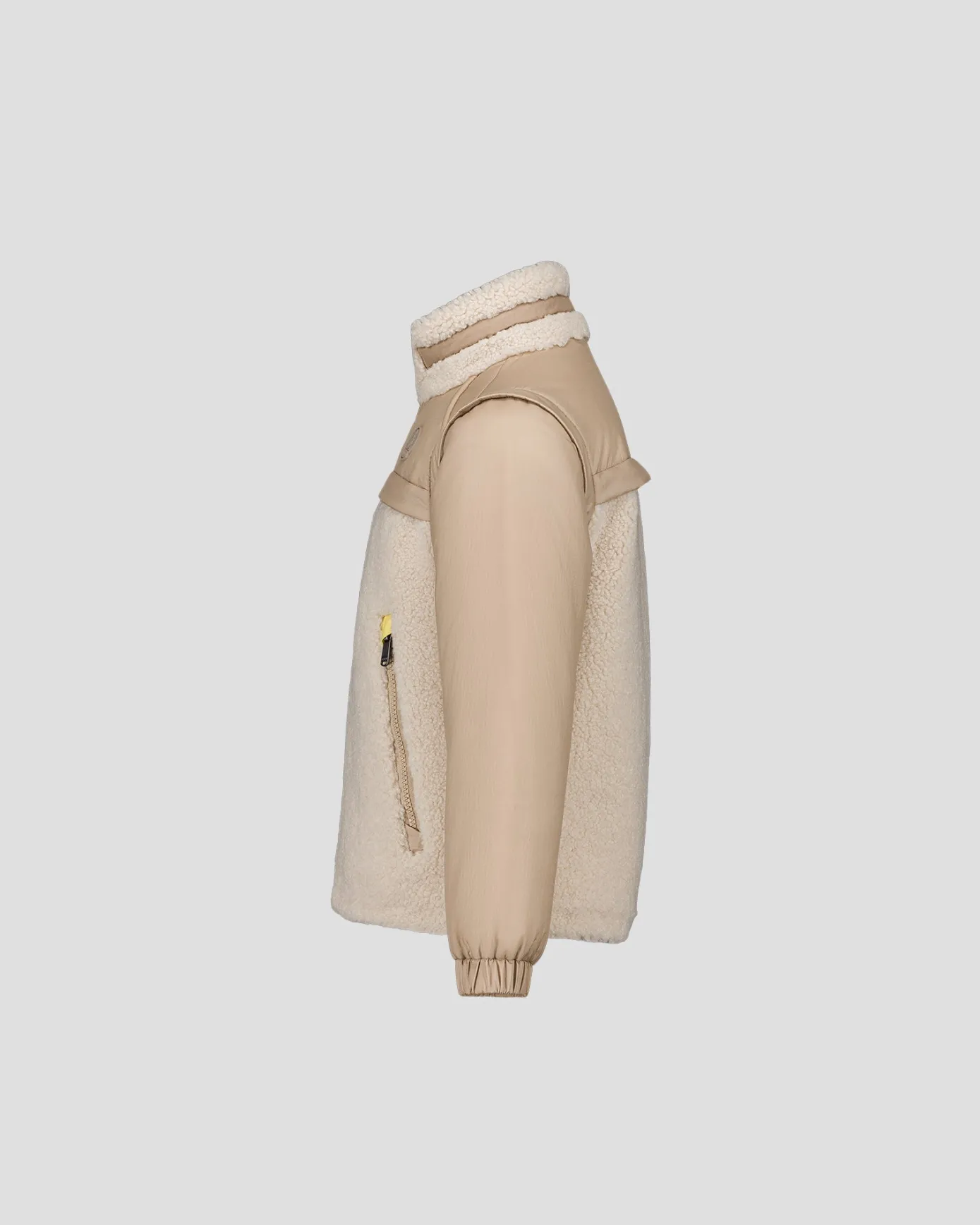 Doudoune enfant sherpa Naturel Erwan