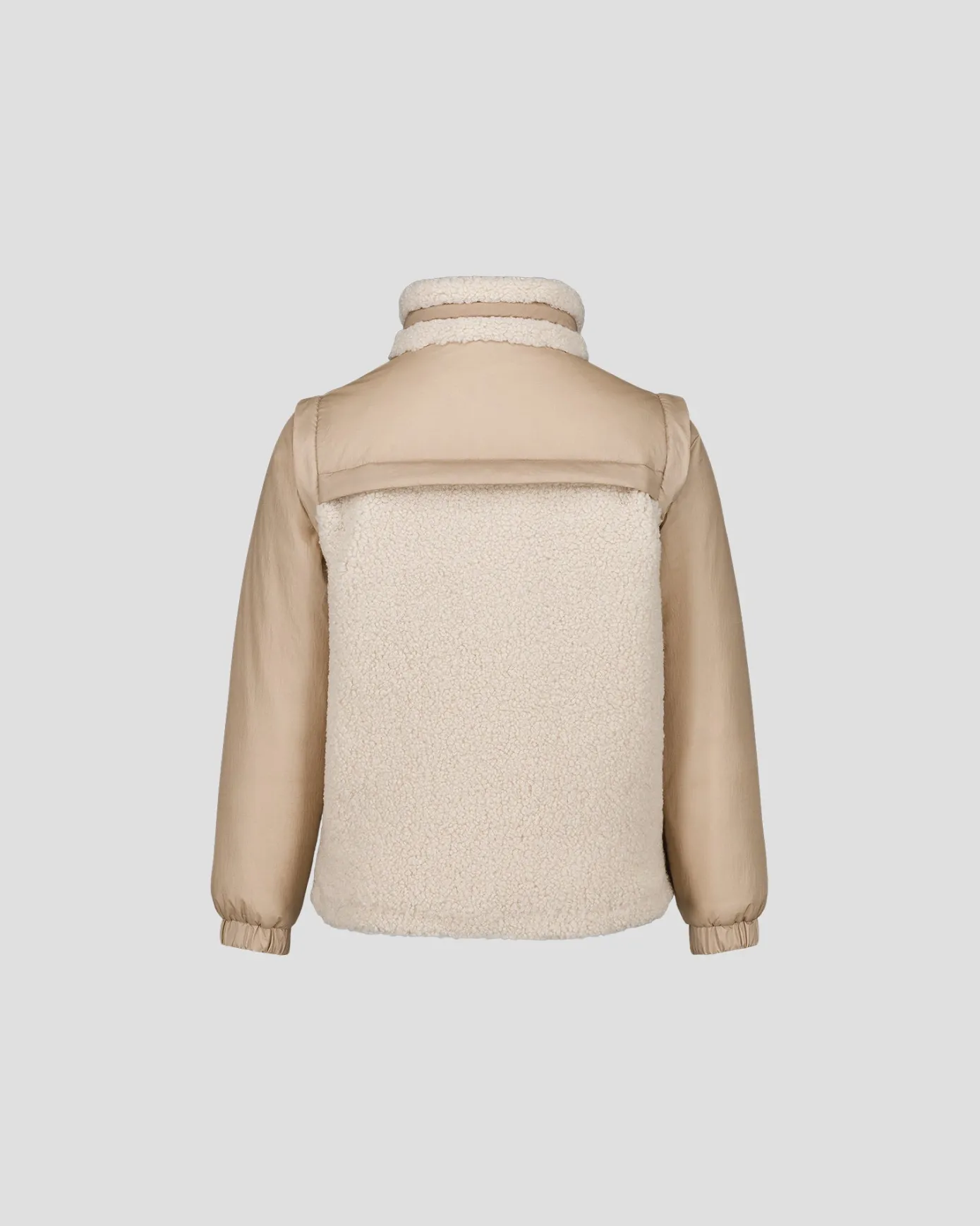 Doudoune enfant sherpa Naturel Erwan