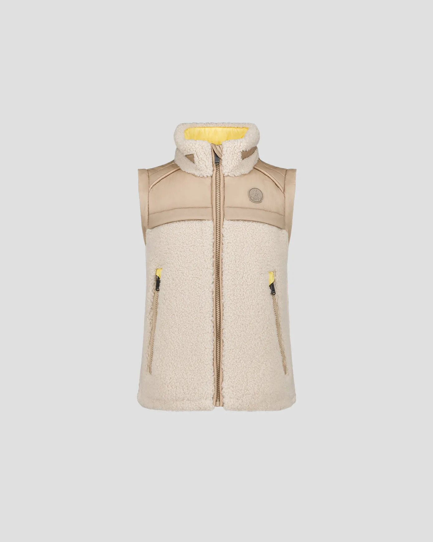 Doudoune enfant sherpa Naturel Erwan