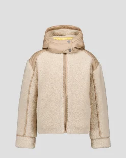 Doudoune enfant sherpa Naturel Gwen