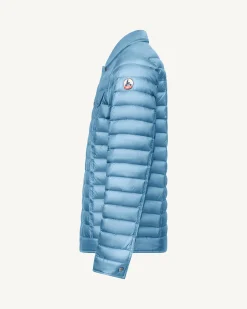 Doudoune esprit denim Bleu délavé Elie