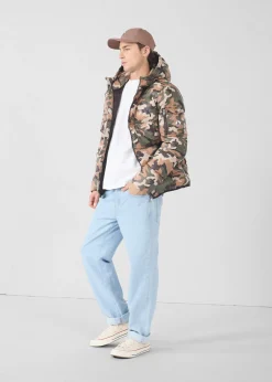 Doudoune Grand Froid Camo sucre roux Java print