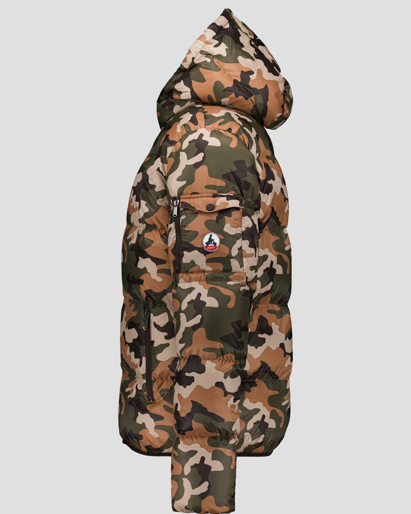 Doudoune Grand Froid Camo sucre roux Java print