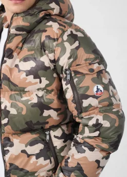 Doudoune Grand Froid Camo sucre roux Java print