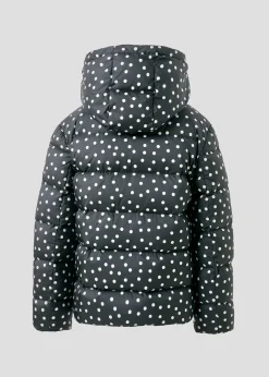 Doudoune Grand Froid enfant Pois noirs Sochi print