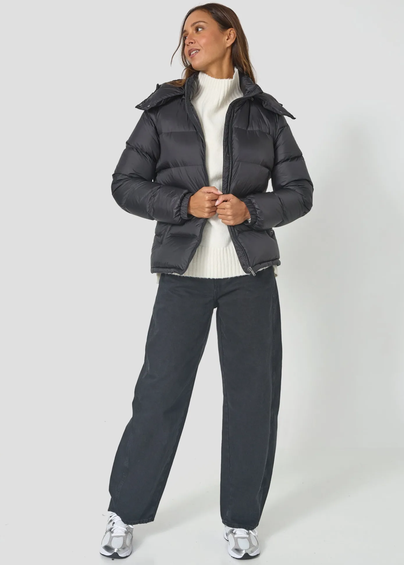 Doudoune Grand Froid esprit puffer Noir Prague