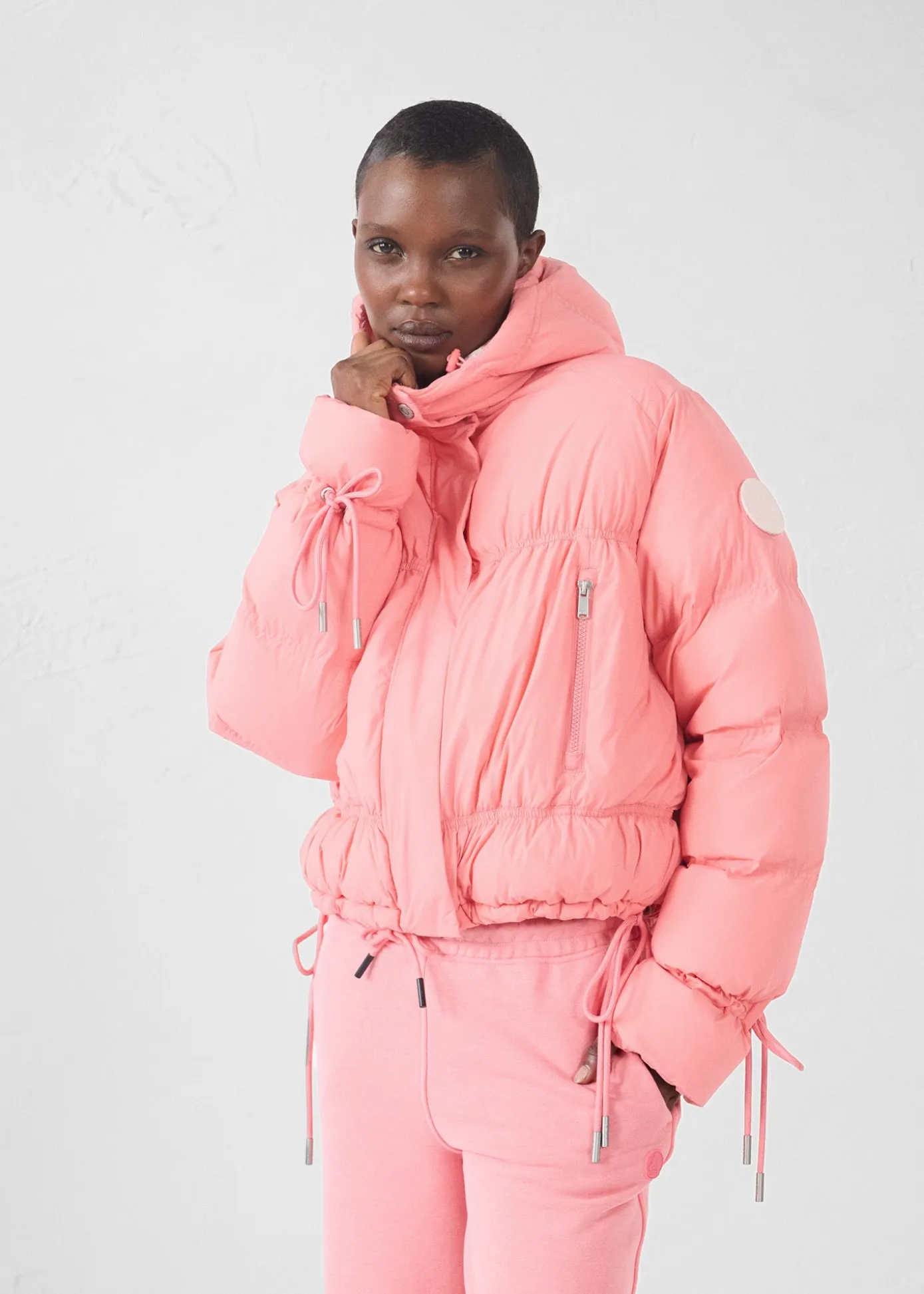 Doudoune Grand Froid esprit puffer Vibrant pink Nami