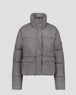 Doudoune Grand Froid esprit puffer Noir/Banc Alicia Multico