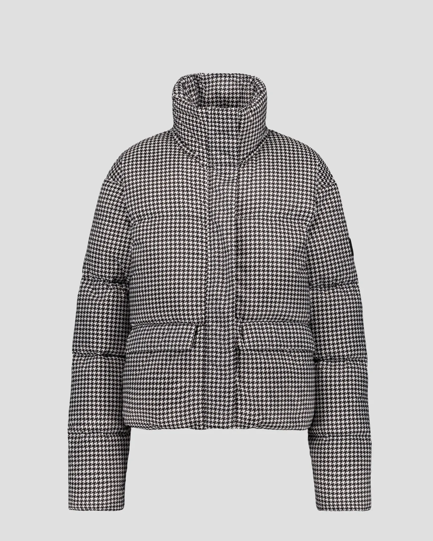 Doudoune Grand Froid esprit puffer Noir/Banc Alicia Multico