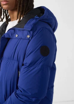 Doudoune Grand Froid esprit puffer Bleu cobalt Sanji