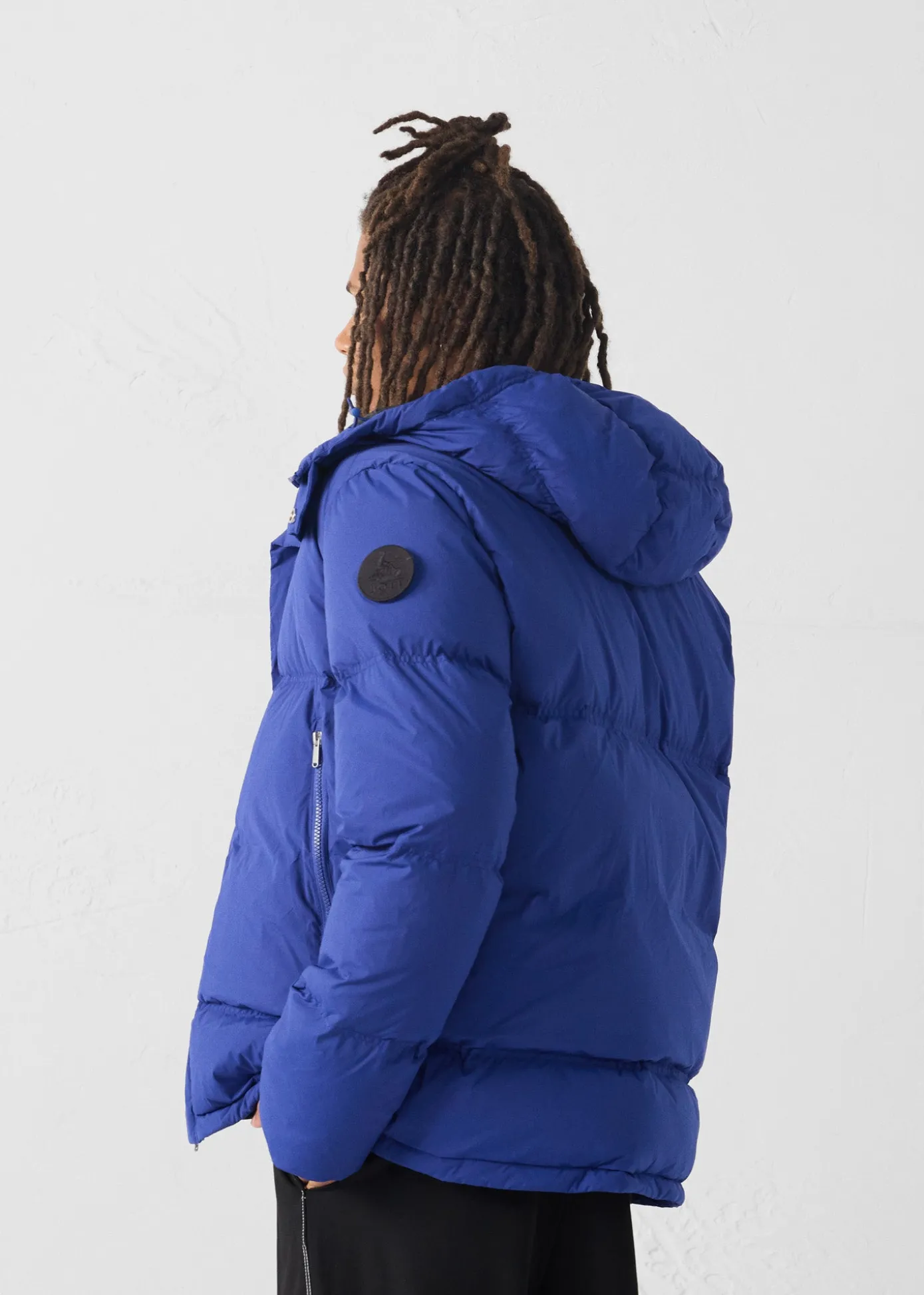 Doudoune Grand Froid esprit puffer Bleu cobalt Sanji