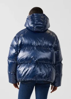 Doudoune Grand Froid puffer Marine Quinn shiny