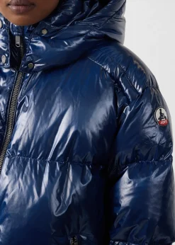 Doudoune Grand Froid puffer Marine Quinn shiny