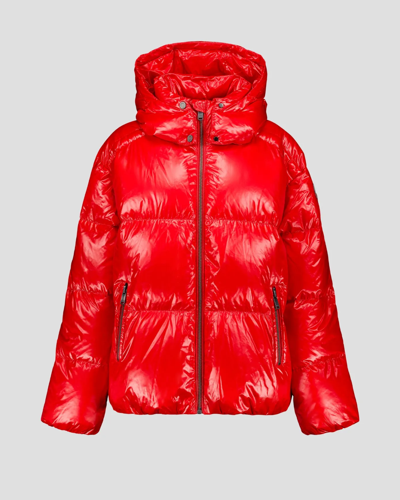 Doudoune Grand Froid puffer Rouge carmin Quinn shiny
