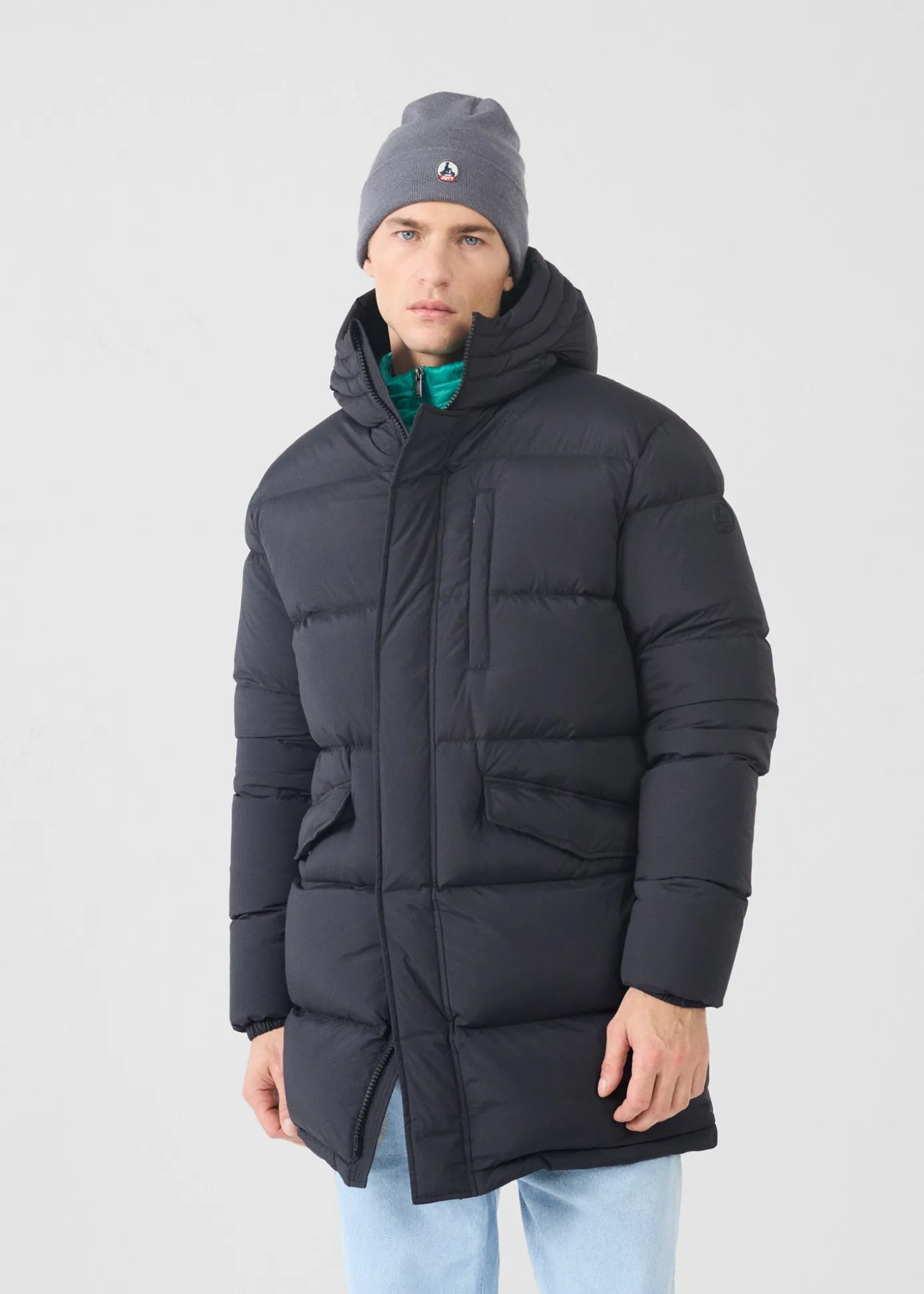 Doudoune Grand Froid stretch mi-longue Noir Scott