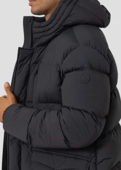 Doudoune Grand Froid stretch mi-longue Noir Scott