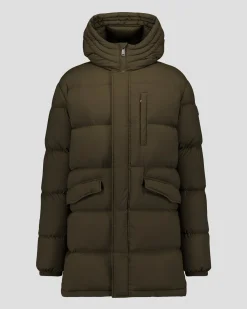 Doudoune Grand Froid stretch mi-longue Army Scott