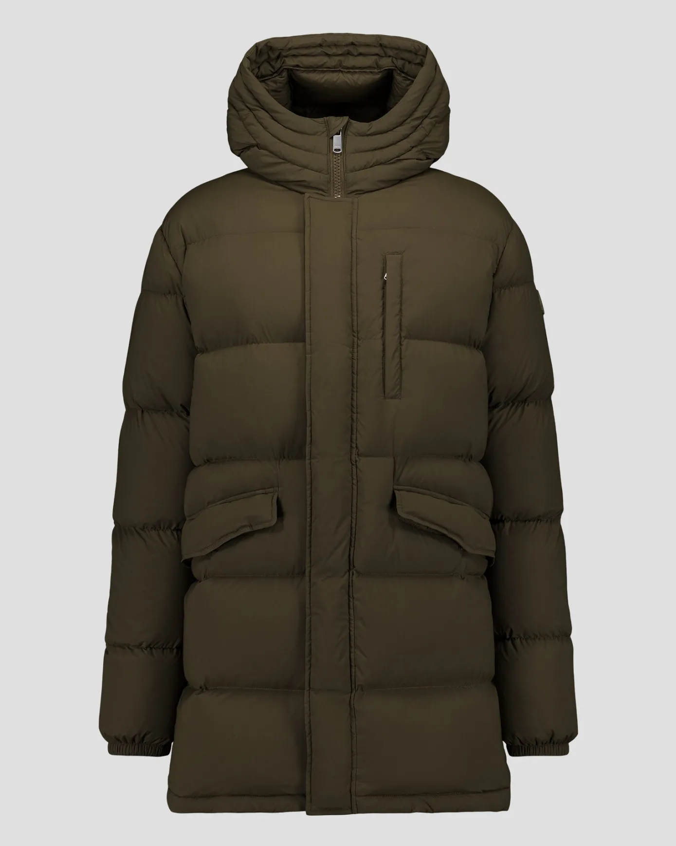Doudoune Grand Froid stretch mi-longue Army Scott