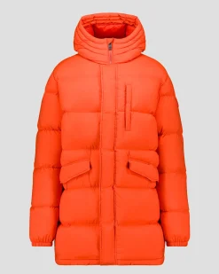Doudoune Grand Froid stretch mi-longue Rouge feu Scott