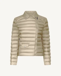 Doudoune inspiration perfecto Beige Emily