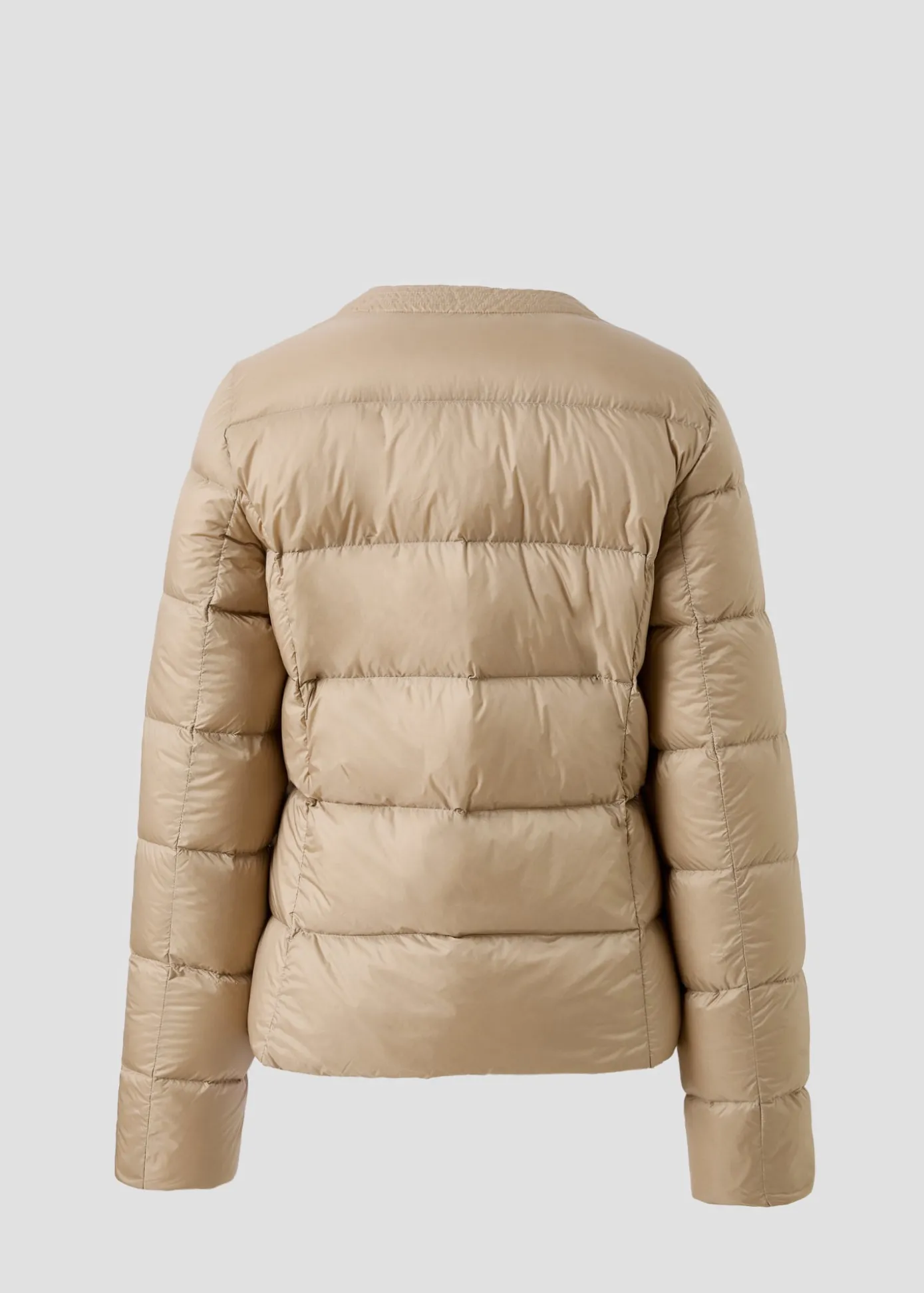 Doudoune inspirée tailleur Beige Christy