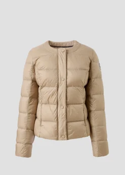 Doudoune inspirée tailleur Beige Christy