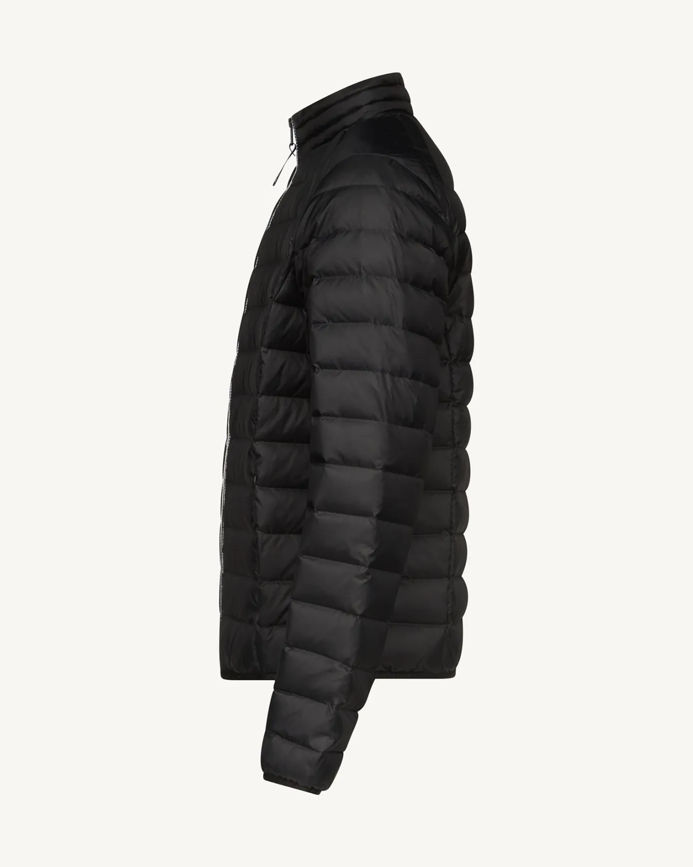 Doudoune légère avec détails en denim noir Flight MNW JOTT x DENHAM