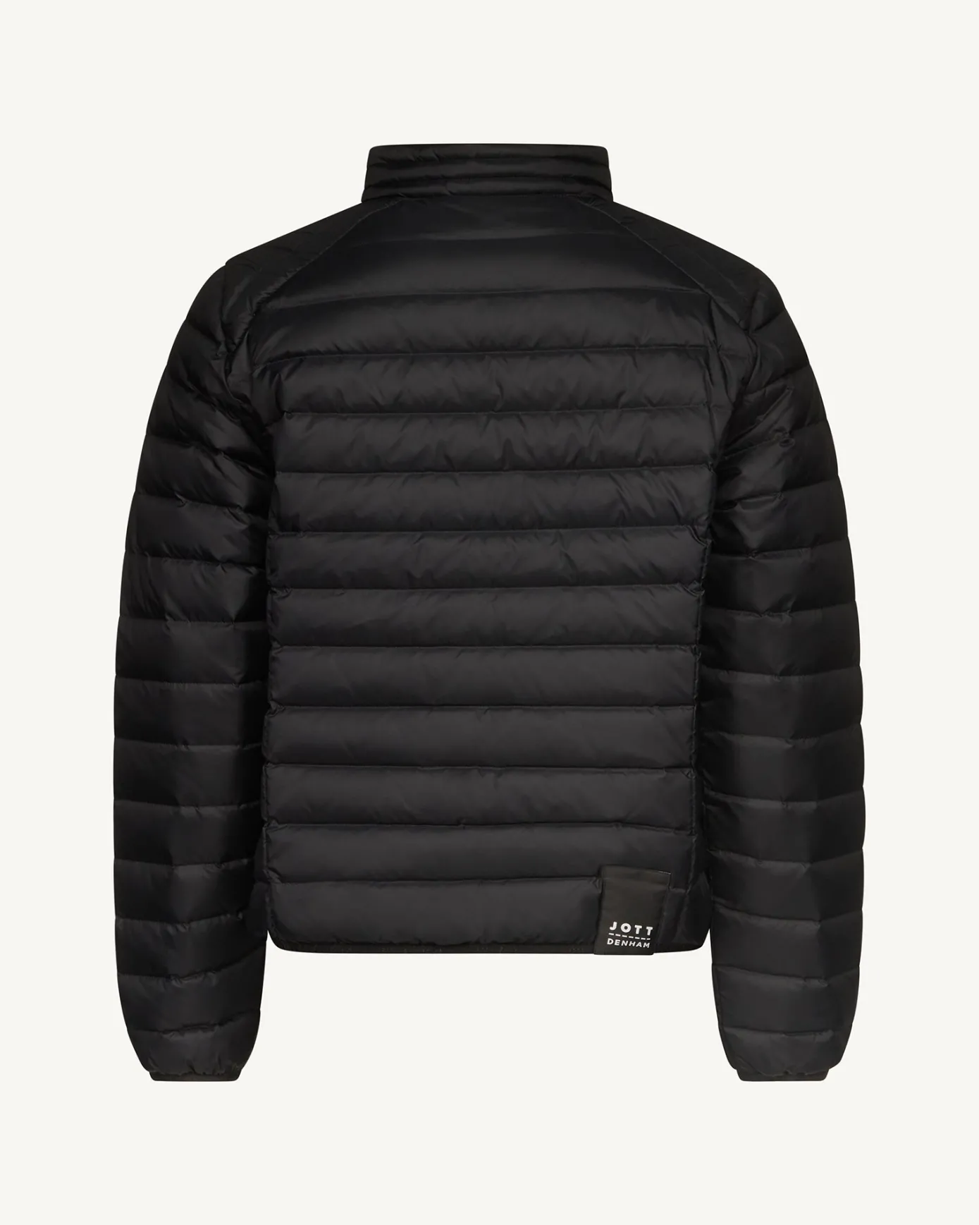 Doudoune légère avec détails en denim noir Flight MNW JOTT x DENHAM