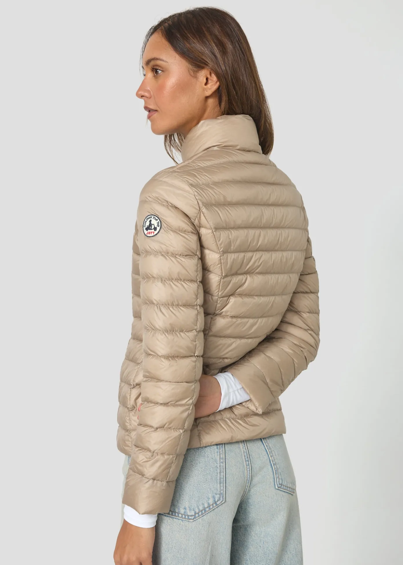 Doudoune légère Beige Cha