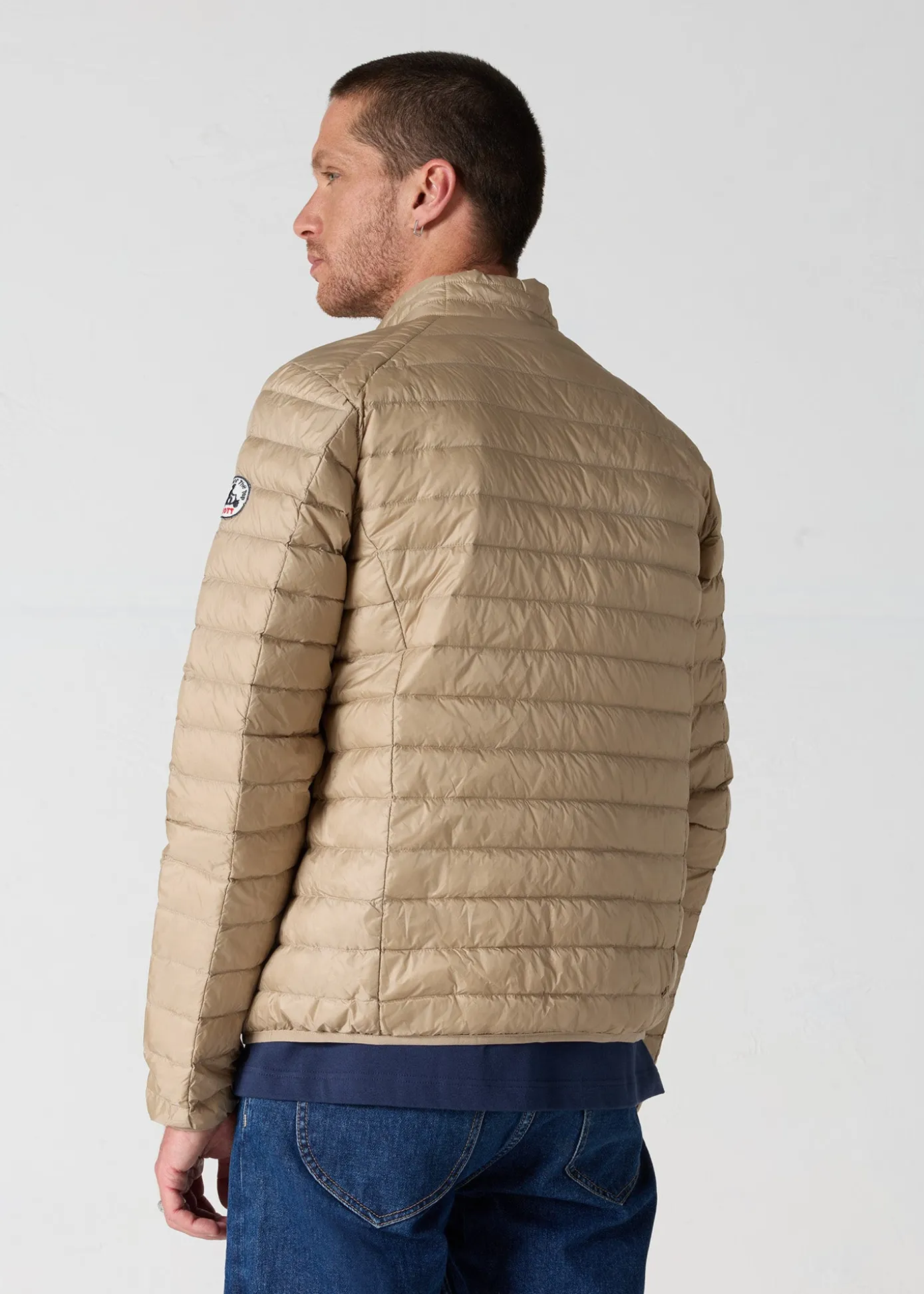 Doudoune légère Beige Mat