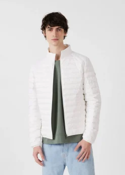 Doudoune légère Blanc Mat